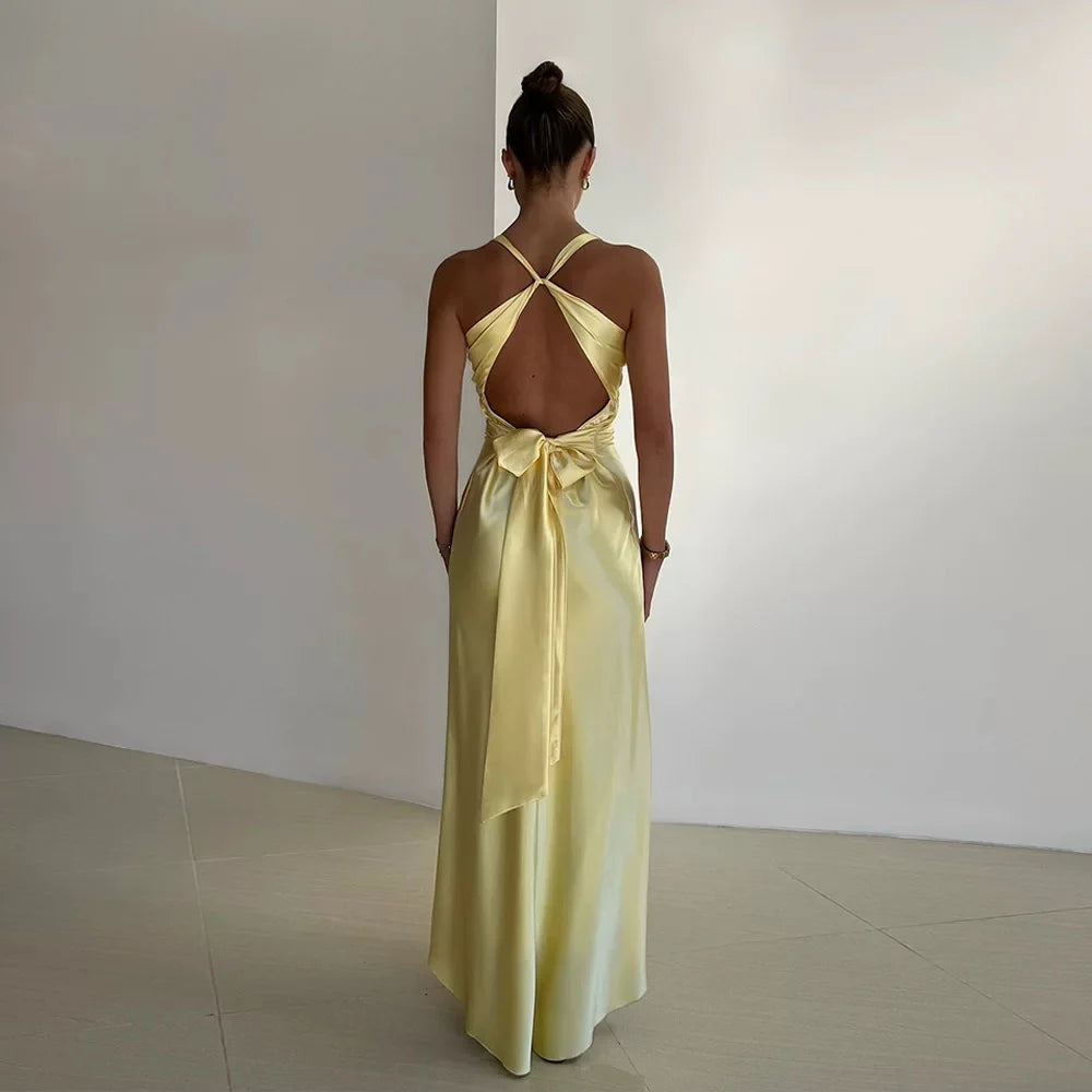 Purple/green/red/yellow fashion elegant V-neck backless vintage prom dress evening gown party dress nv1932