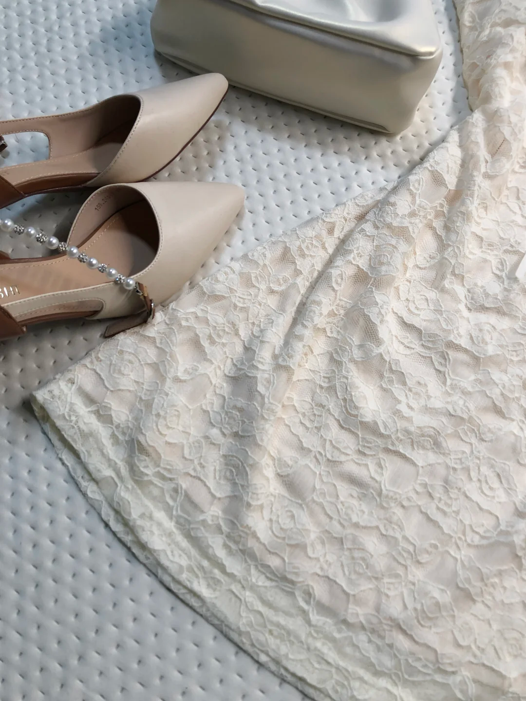 Ivory Lace Short Homecoming Dress Square Neck Flutter Sleeve Bow Tie Vintage Cocktail Gown NV6931