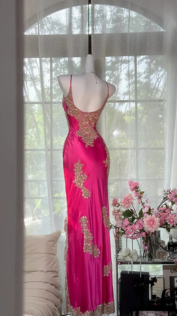 Mermaid Formal Dress Vintage Long Party Dress Evening Dress Prom Dresses nv4328