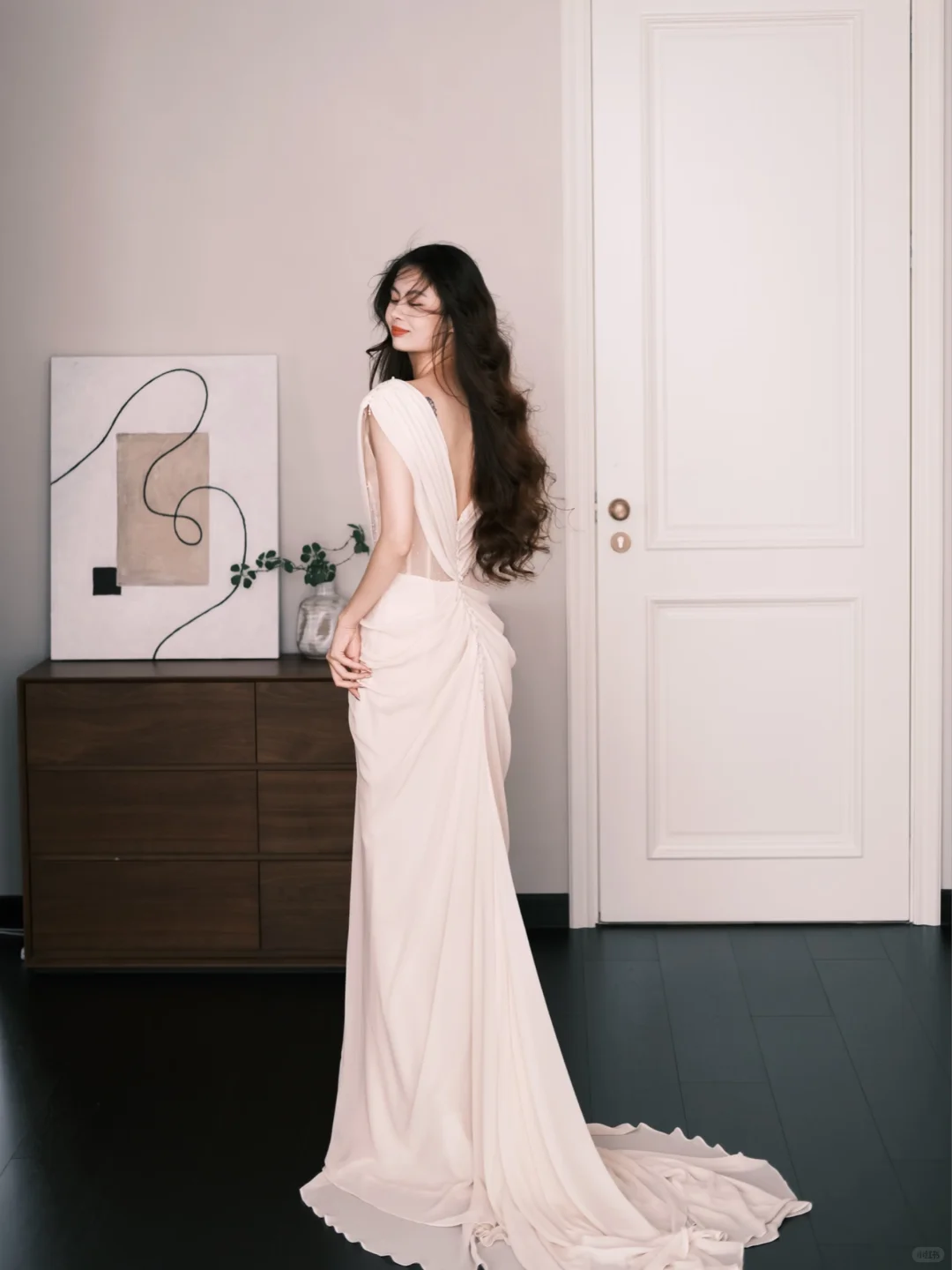 Pink Burgundy Ombre Sweetheart Prom Dress Spaghetti Strap NV7238