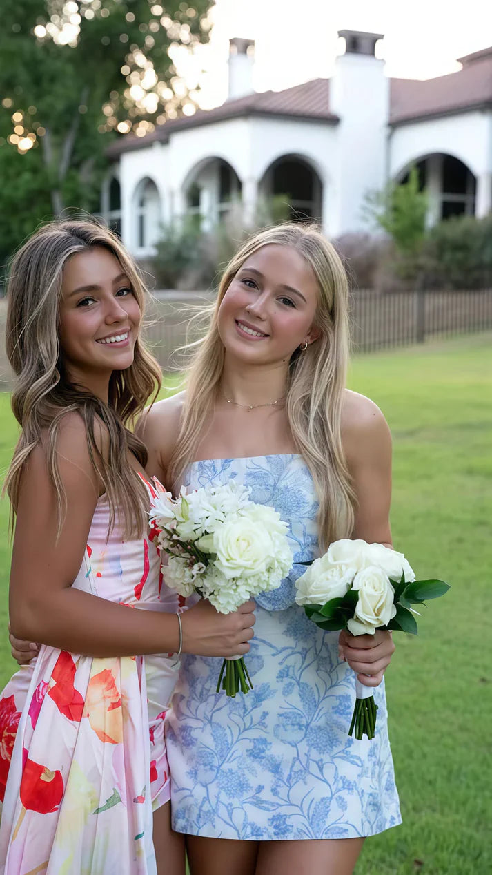 blue floral off the shoulder cute short bodycon homecoming dress cocktail dress prom dress party dress nv1730