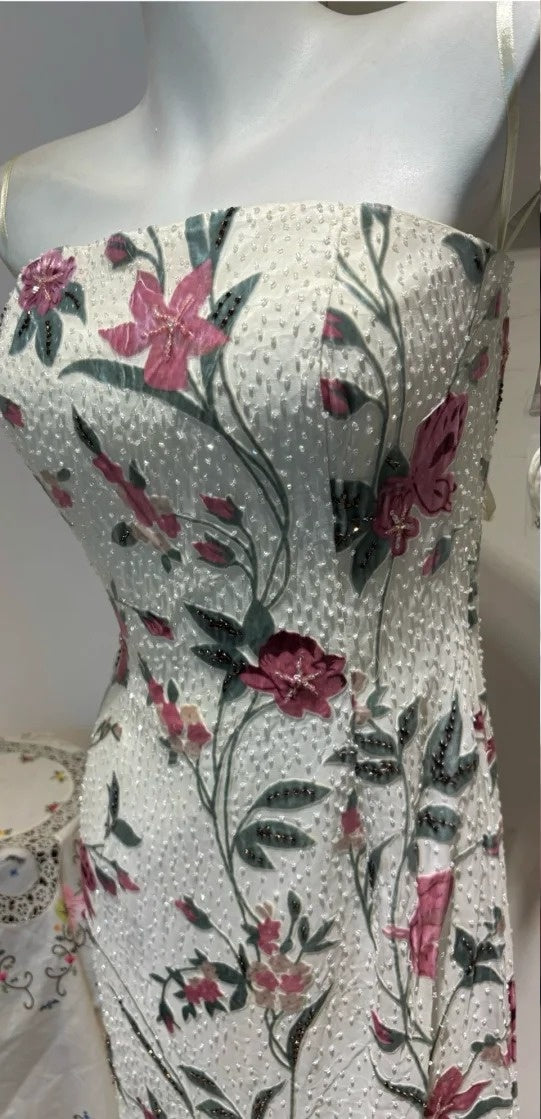 Robe longue de soirée rétro NV6446