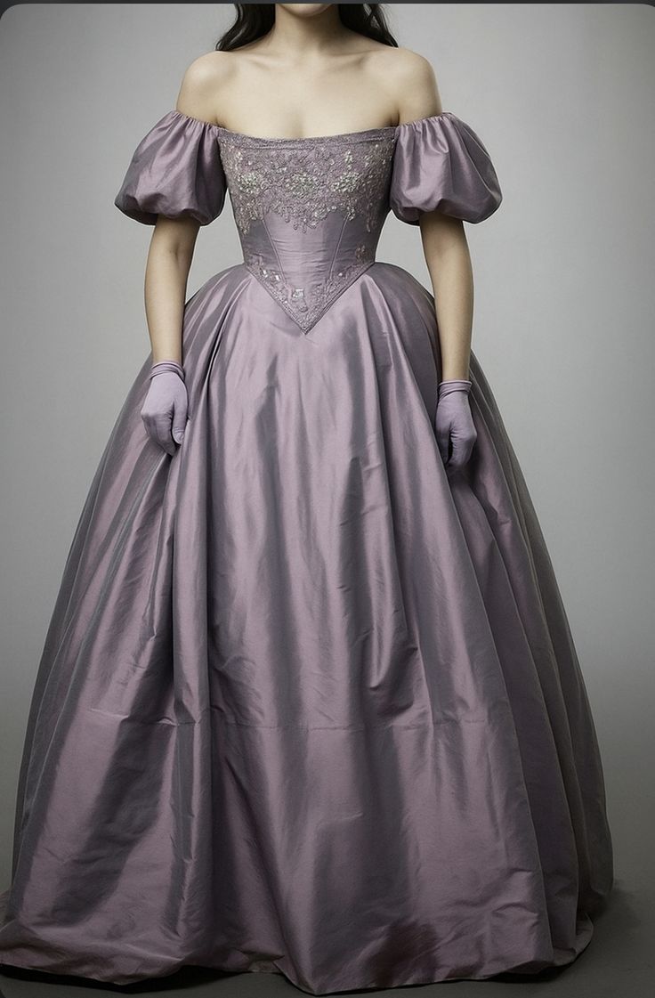 Robe de bal longue violette style rétro NiceVestidos NV6114