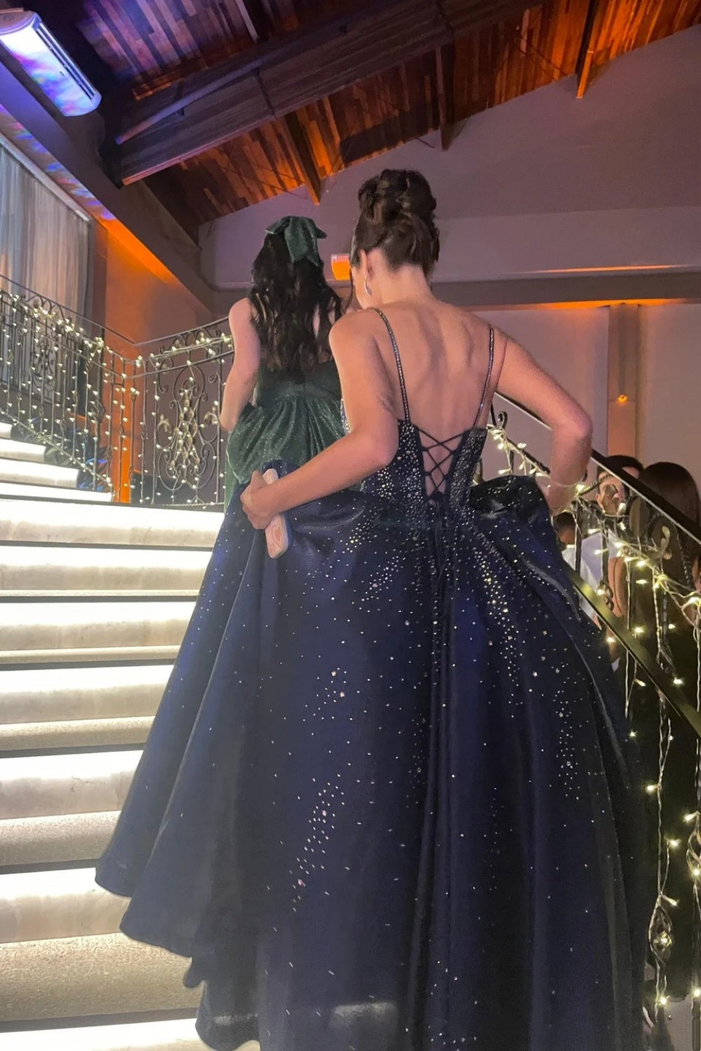 Robe longue de soirée rétro NV6452