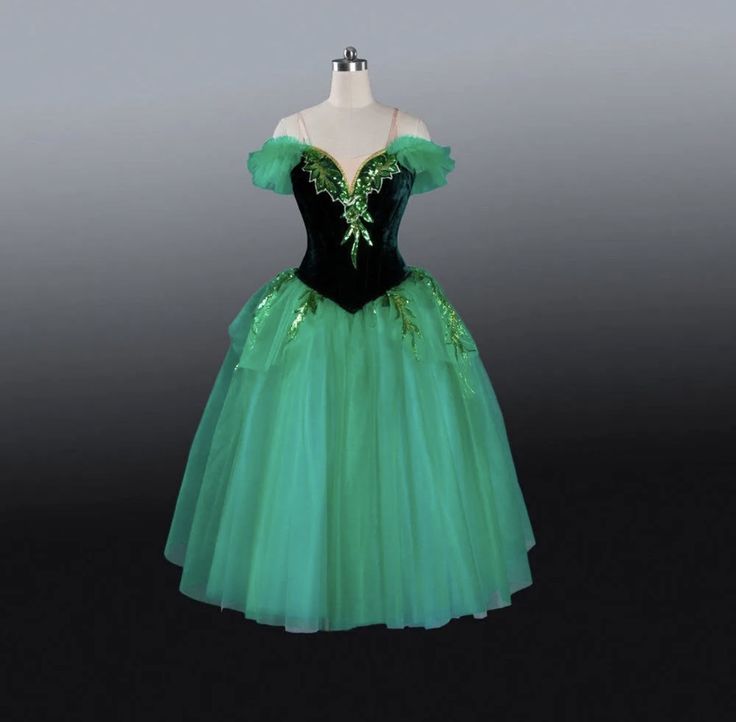 Robe de soirée courte en tulle à paillettes vertes vintage, robe de bal de fée, robe de bal nv4460