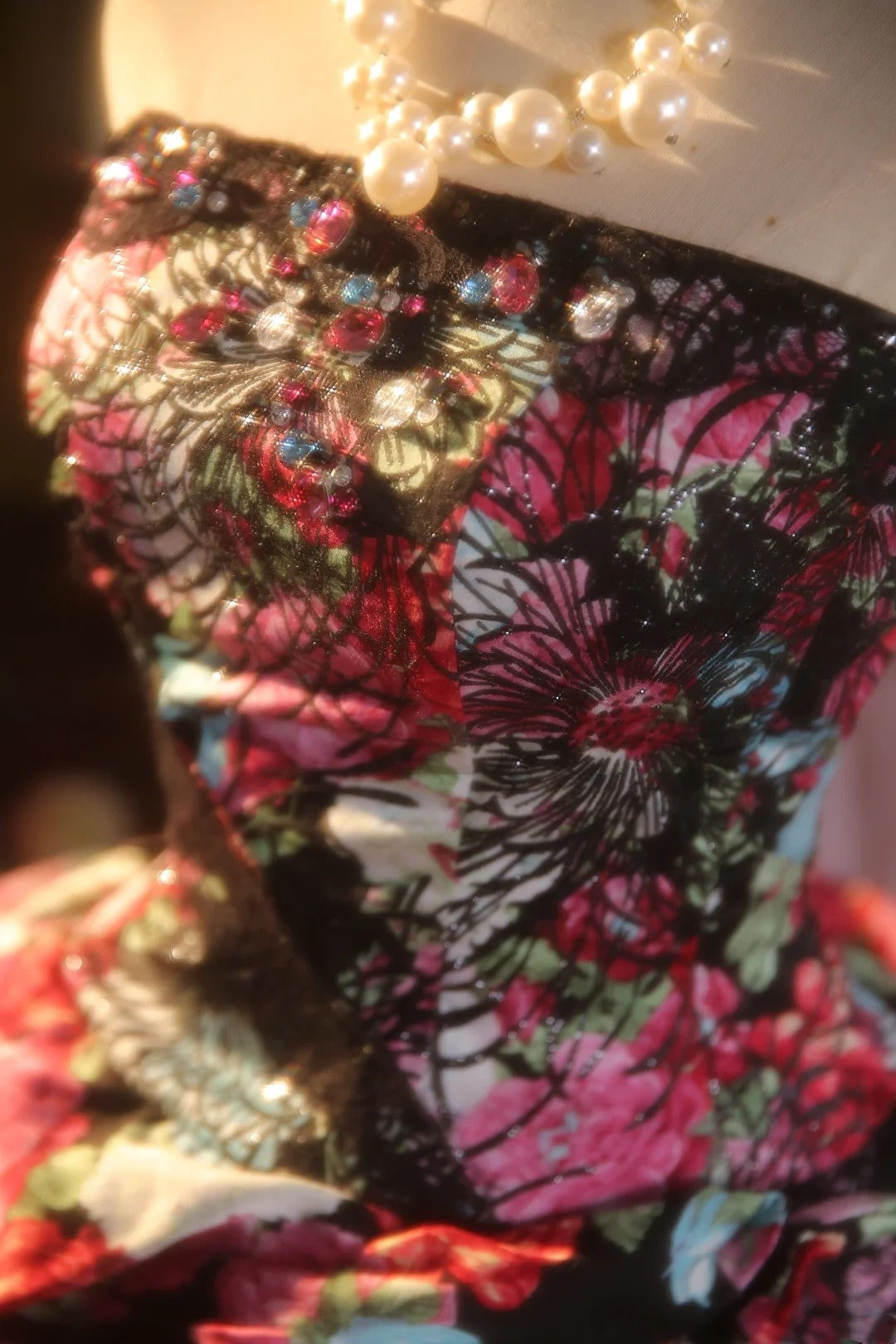 NiceVestidos--Vintage Dress Princess Dress Floral Exquisite Beaded Tulle 16-Year-Old Dress NV5857