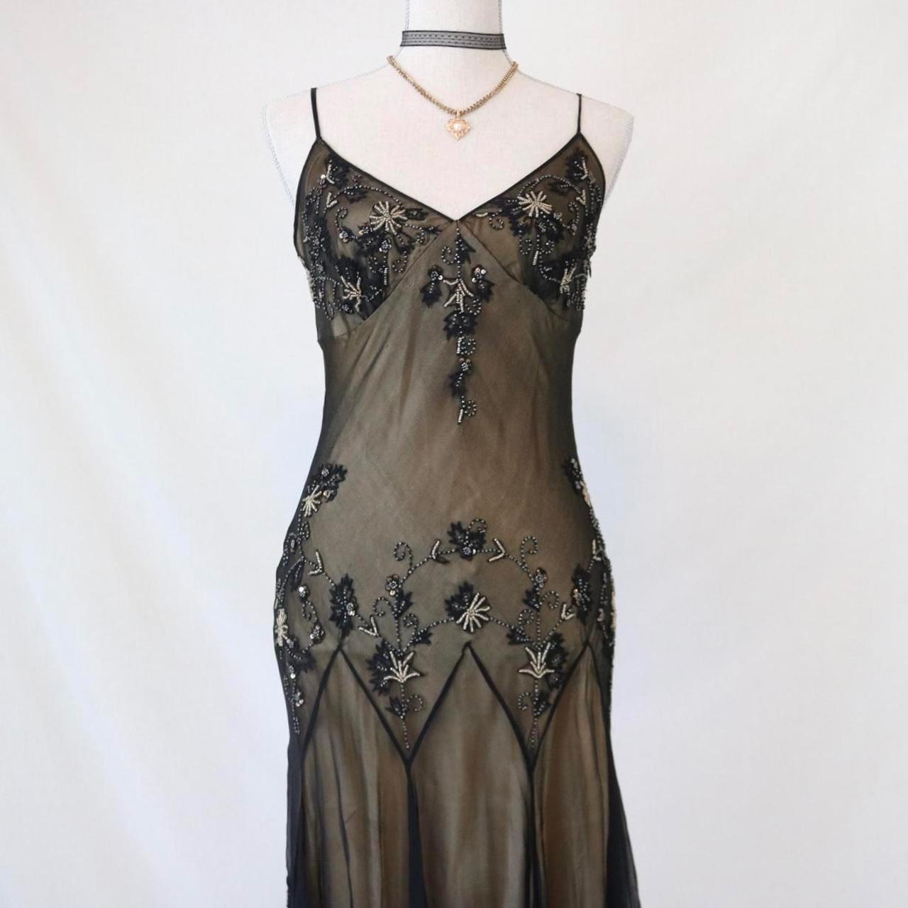 Brown Beaded Short/Mid-Length Chiffon Homecoming Dress Birthday Party Dress nv4978
