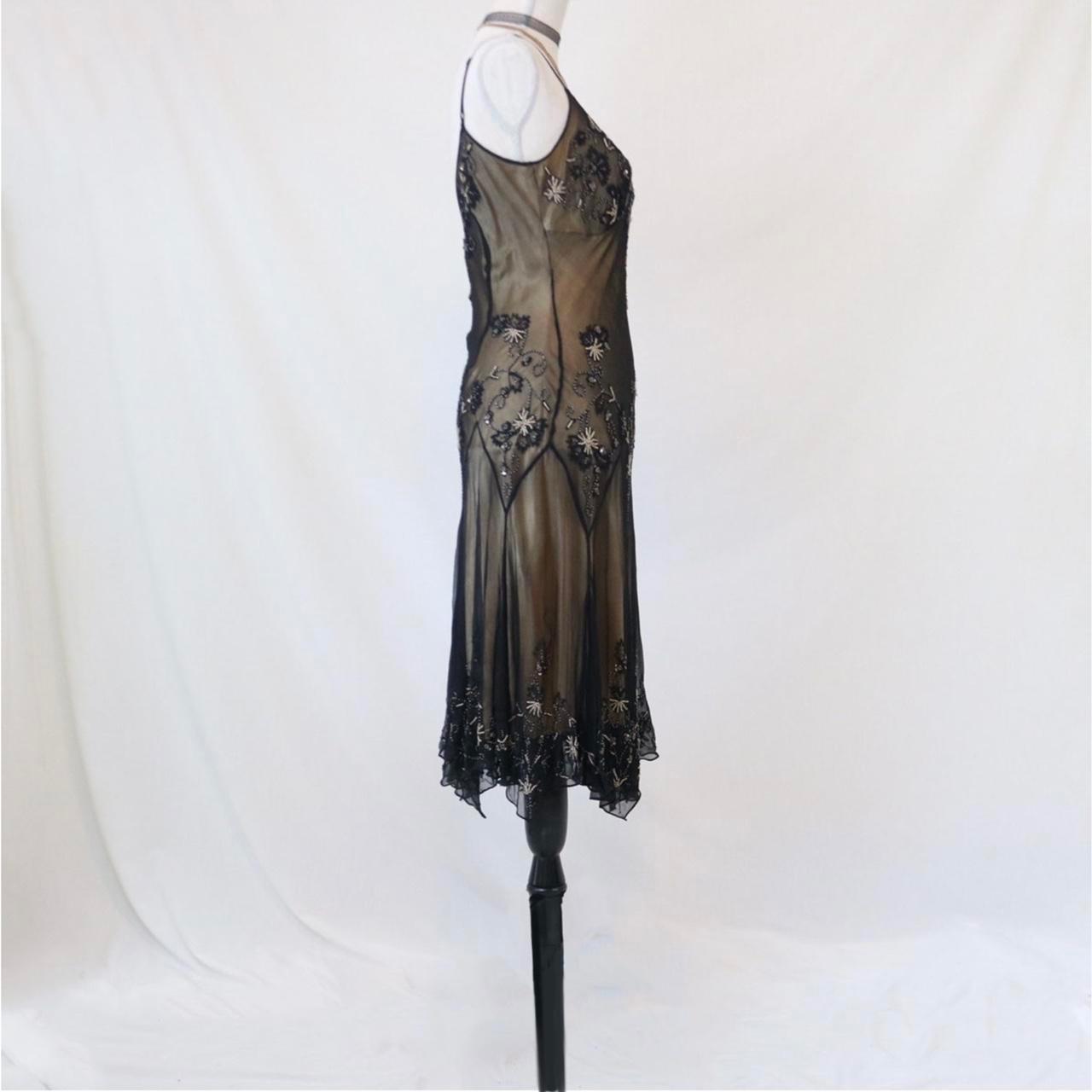 Brown Beaded Short/Mid-Length Chiffon Homecoming Dress Birthday Party Dress nv4978