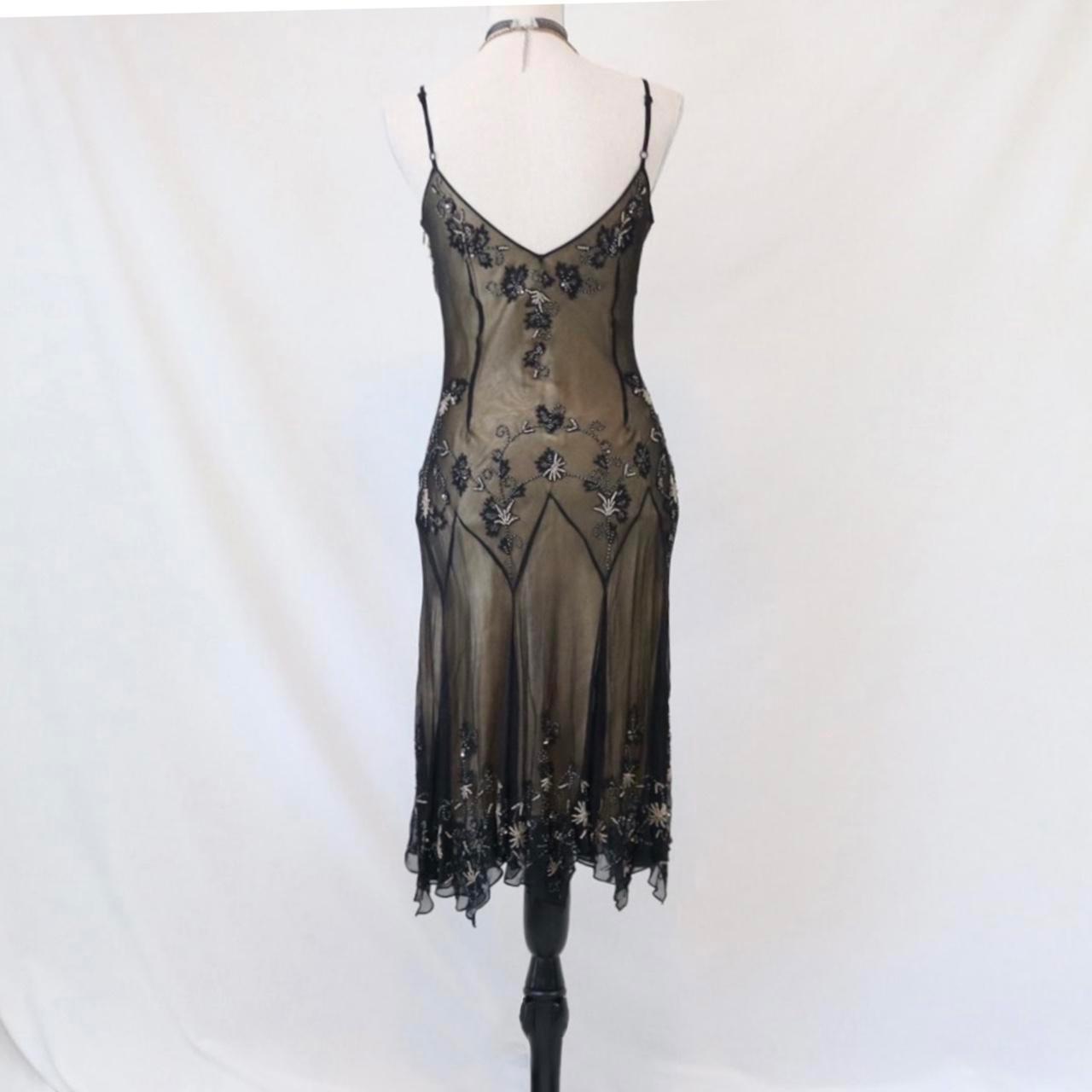 Brown Beaded Short/Mid-Length Chiffon Homecoming Dress Birthday Party Dress nv4978