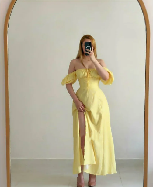 yellow off the shoulder prom dresses evening dresses nv1392