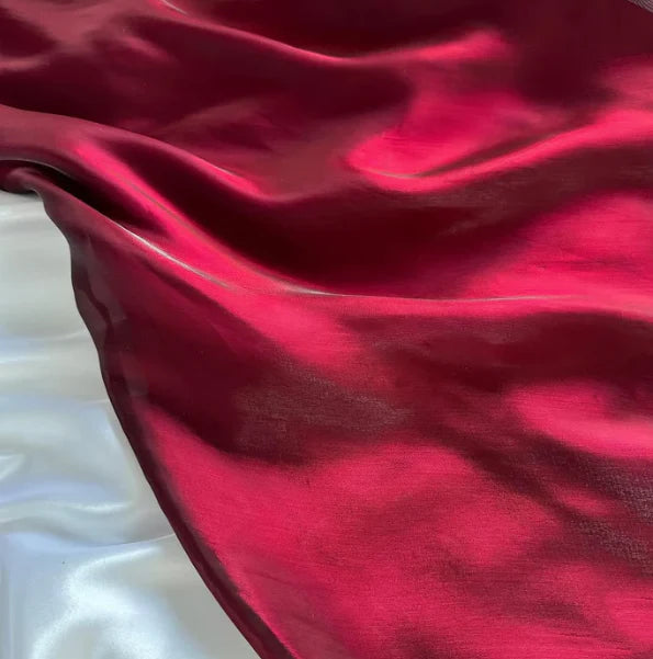 Burgundy Fashion Spaghetti Strap Long Sleeveless Mermaid Tulle Long Ball Gown Evening Dress Party Dress nv3574