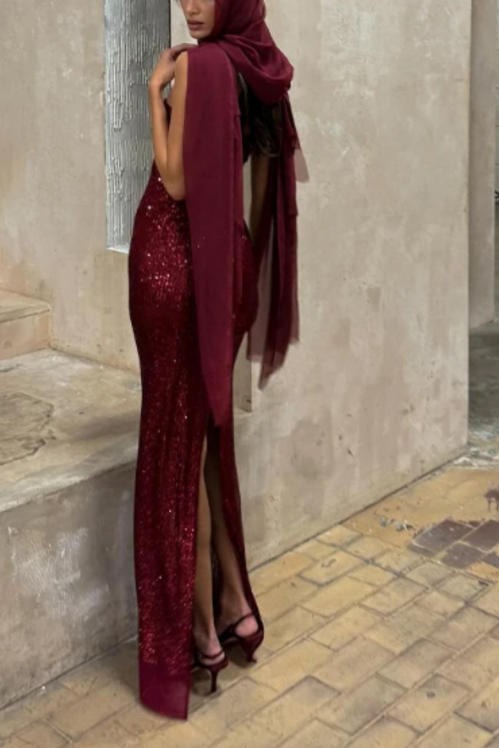 Green/Silver/burgundy tube top elegant sexy sequin dress ladies prom dress evening dress party dress nv5257
