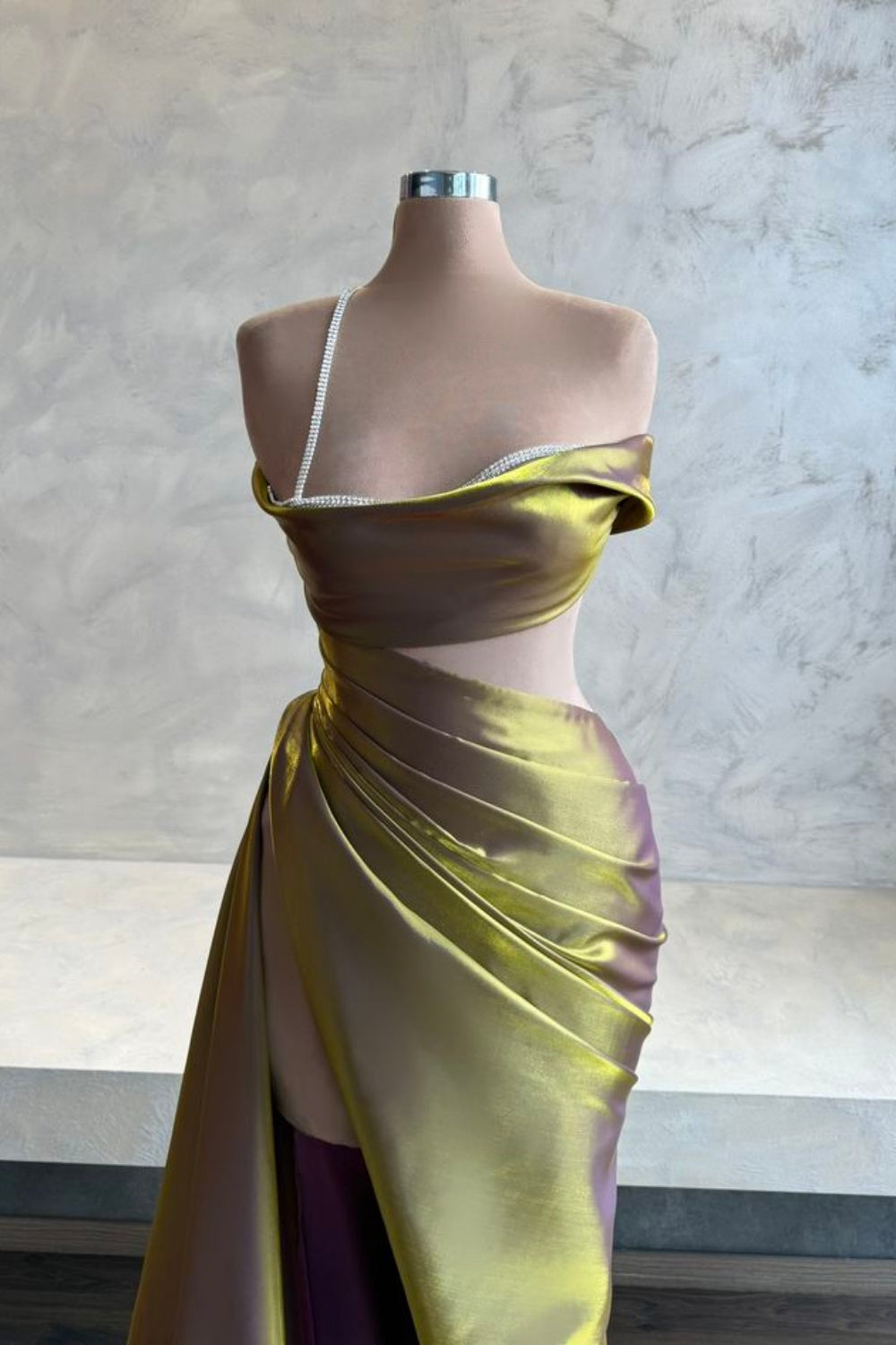 NiceVestidos-_Sexy High-Slit Floor-Length Evening Gown, Formal Prom Dress NV5958