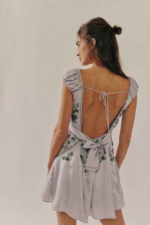 Exquisite Beaded Short Chiffon Homecoming Dress Birthday Party Dress nv5297
