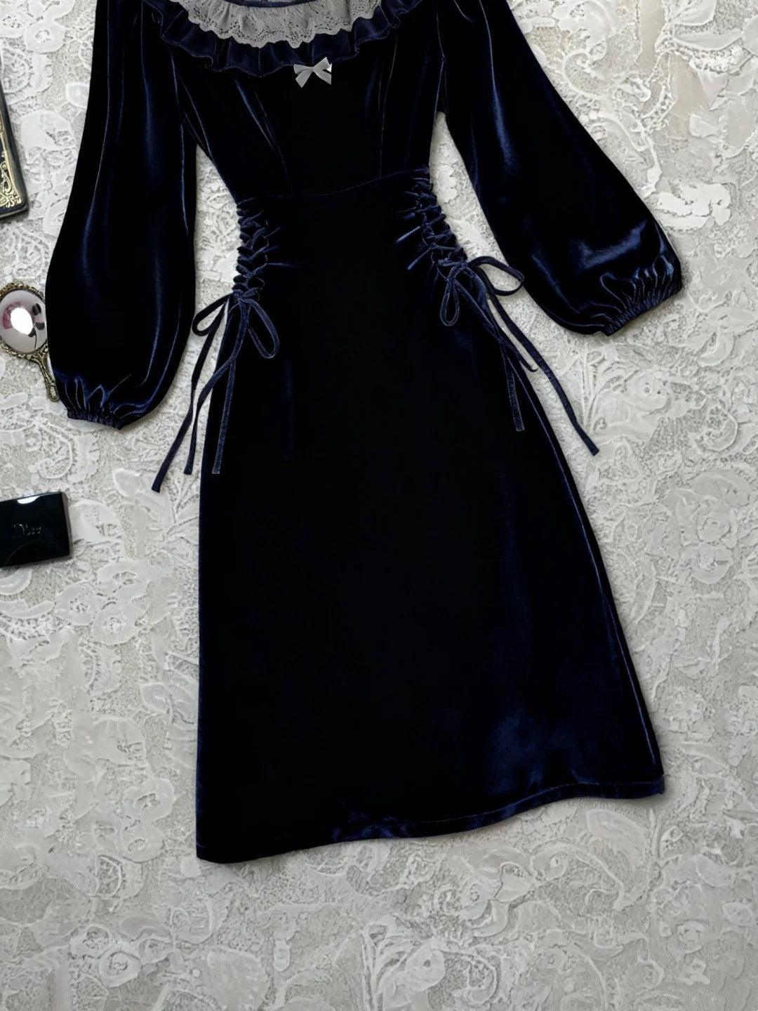 Short Satin Birthday Dress/Holiday Party Dress NV6377