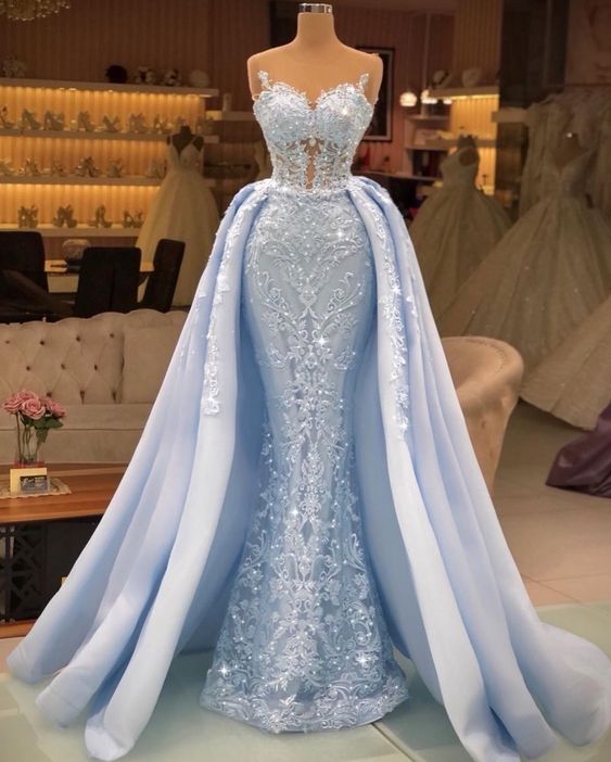 Superbes robes de soirée formelles pour femmes, nouvelle mode nv21