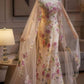 NiceVestidos--Pink Sweet Floral Elegant Tulle Long Prom Wedding Dress NV5870