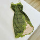 Green Lace Homecoming Dress Short Birthday Party Dress nv4353