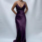 Purple/green/red/yellow fashion elegant V-neck backless vintage prom dress evening gown party dress nv1932