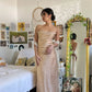 Champagne Color Halter Backless Retro Long Evening Dress Prom Dress Party Dress nv1930