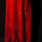 Red beaded elegant long tulle ball gown evening dress nv4782