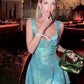 Blue Sparkling Sequin Short Homecoming Dress Birthday Party Dress nv5248