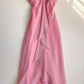 Pink Long Chiffon Ball Gown Sweet Formal Party Dress nv4345