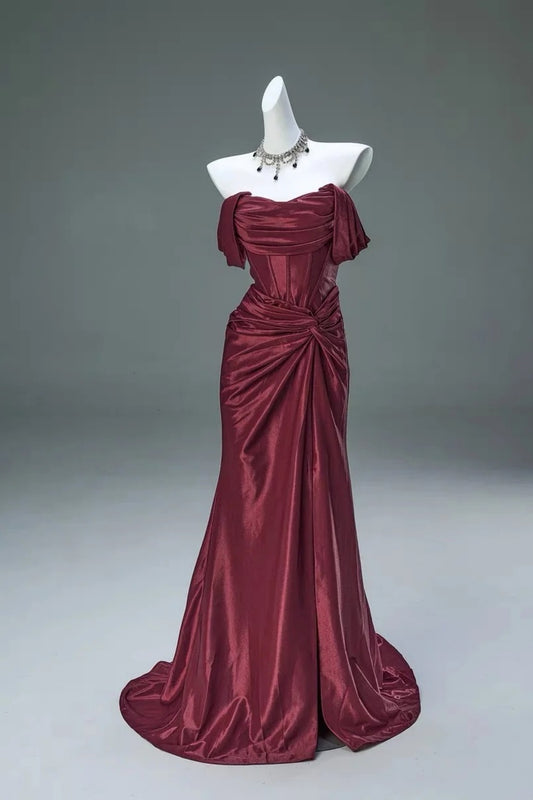 Robe de soirée longue, simple et élégante NV6616