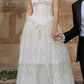 NiceVestidos--Pure white exquisite lace long wedding dress NV5836