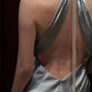Robe longue de soirée rétro NV6439