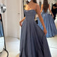 Robe longue de soirée rétro NV6453
