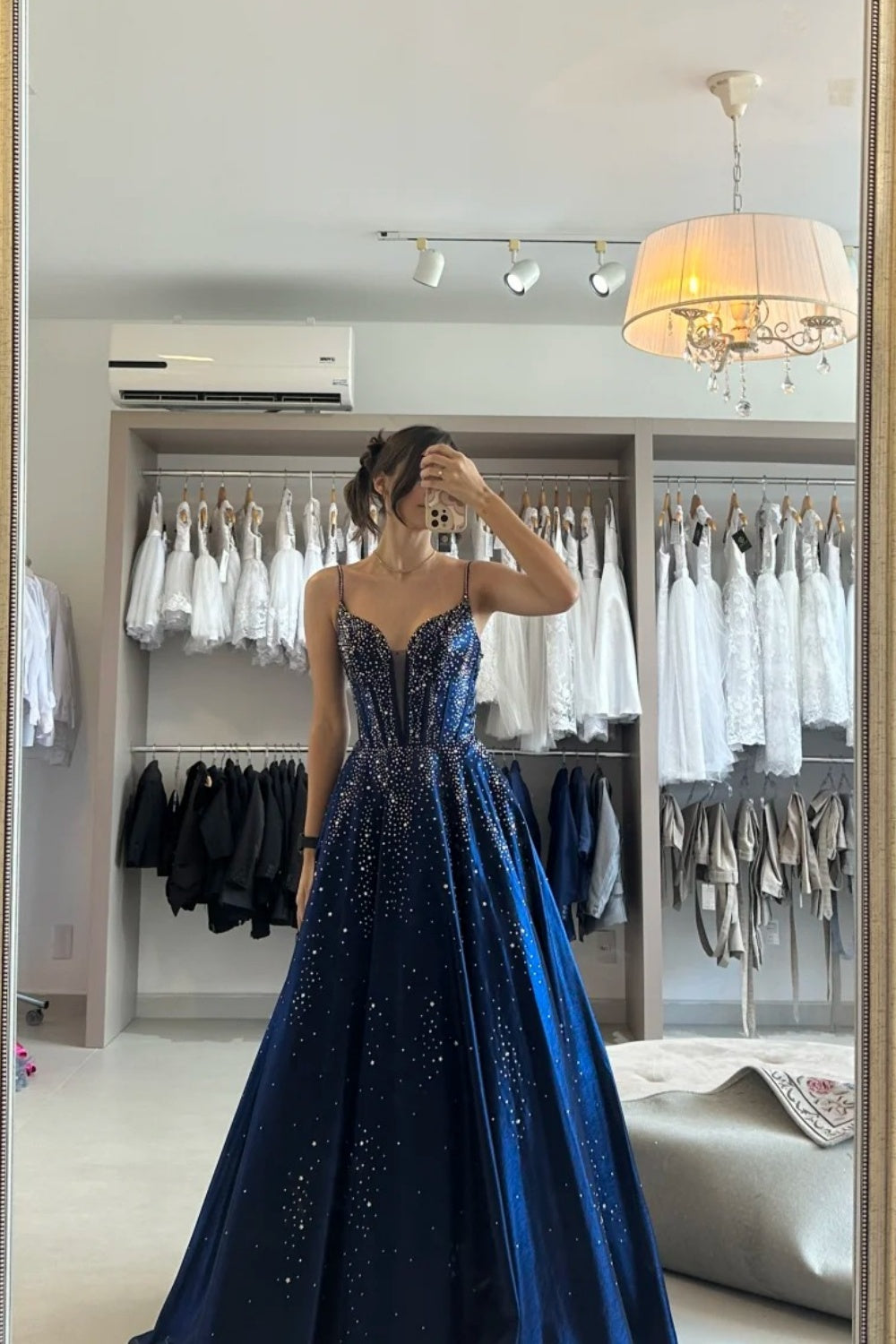 Robe longue de soirée rétro NV6452