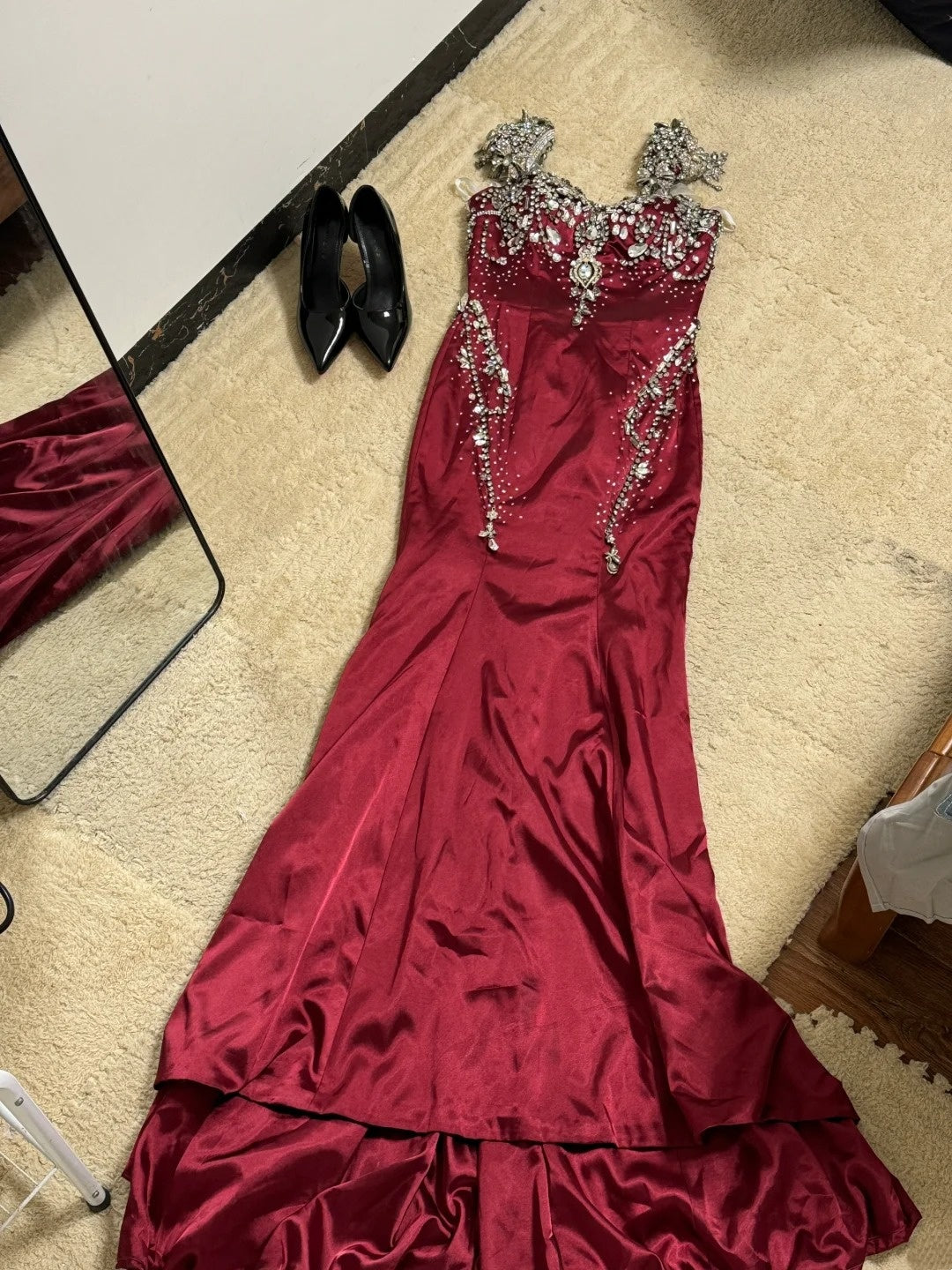 Robe longue de soirée rétro NV6451