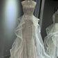 Robe de bal longue en tulle brillant NV6628