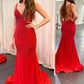 Silver Sparkling Fashion Spaghetti Strap Mermaid Slim Fit Long Ball Gown Backless Yellow Prom Dress Formal Evening Dress Party Dress nv3431