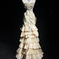 Robe de soirée longue, luxueuse et somptueuse, ornée de perles exquises (NV6576)