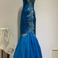 Robe longue de soirée rétro NV6445