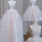 NiceVestidos-_Elegant and delicate pink floral long ball gown/princess dress NV5989