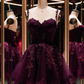 Robe courte en tulle à fines bretelles et application de dentelle rouge, idéale pour la rentrée scolaire ou une fête d'anniversaire (Nv4932)
