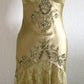 Turquoise Vintage Exquisite Beaded Lace Spaghetti Strap Long Prom Gown Evening Dress Party Dress nv3540