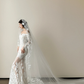 Sweetheart Off Shoulder Mermaid Wedding Dress 3D Floral Lace Bridal Gown  NV7128