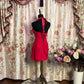 Red Sparkling Fairy Elegant Delicate Beaded Butterfly Short Chiffon Tulle Homecoming Dress Prom Dress Evening Dress Party Dress Prom Dress nv4014
