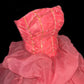 Pink Beaded Elegant Long Tulle Ball Gown Evening Dress nv4920