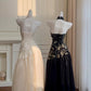NiceVestidos - Robe vintage noire et blanche NV6077