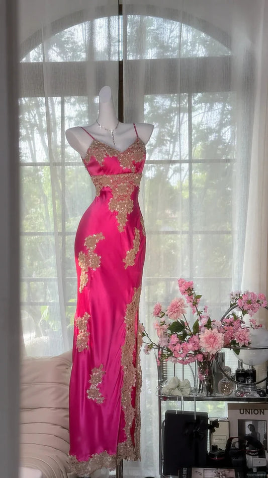 Mermaid Formal Dress Vintage Long Party Dress Evening Dress Prom Dresses nv4328