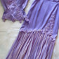 Lavender Two Piece Long Prom Dress Evening Party Dresses nv5345