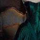 Robe de soirée longue et élégante verte NV6540