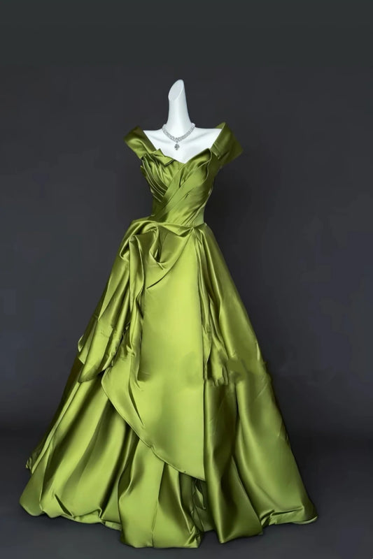 Nouvelle robe longue haut de gamme et tendance, taille et couleur personnalisables NV6478