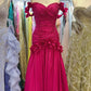 Nouvelle robe de soirée longue en satin, coupe ajustée, élégante et tendance, robe de demoiselle d'honneur, robe de remise de diplôme NV6635