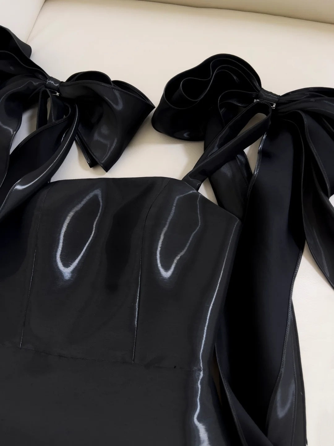 NiceVestidos-_NV Black Short Birthday Dress Formal Suit NV5939